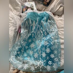 Elsa dress Disney Turquoise Fantasy Play Costume size 4-6
